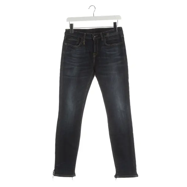 Jeans Straight Fit, in Navy, Baumwolle, R13
