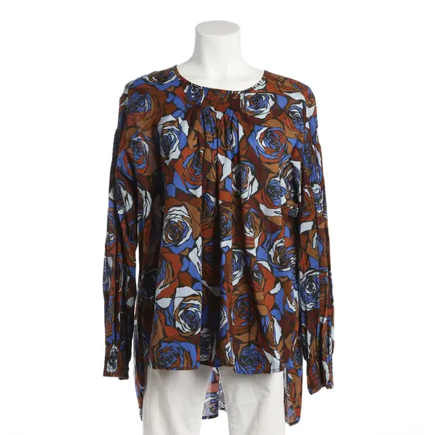Bluse, in Mehrfarbig, Baumwolle, Dries van Noten