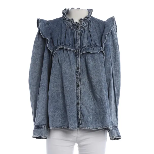 Denim Shirt, in Blue, Cotton, Isabel Marant Étoile
