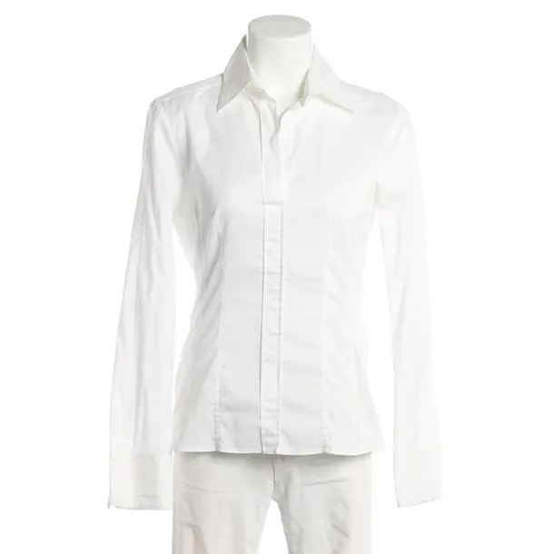 Blouse, in White, Cotton, Hugo Boss Black Label