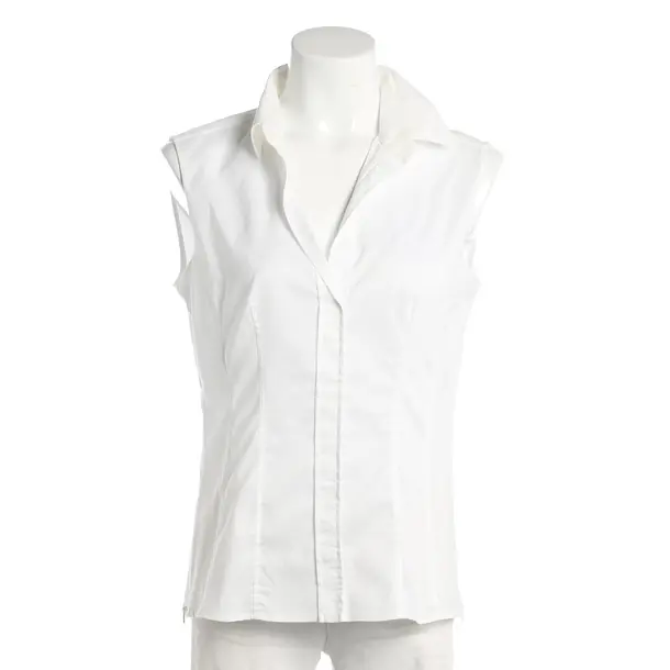 Blouse, in White, Cotton, Hugo Boss Black Label