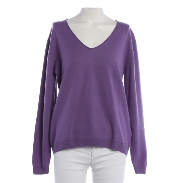 Cashmere Jumper, in Purple, Cashmere, Repeat