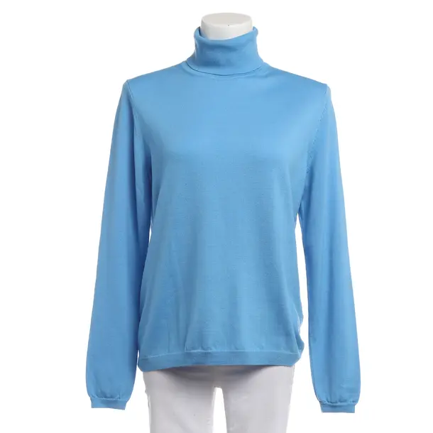 Wool Jumper, in Light Blue, Wool, Hugo Boss