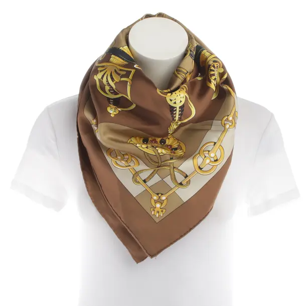 Shawl, in Multicolored, Silk, Hermès