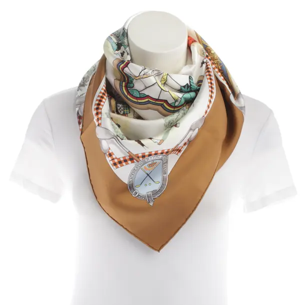 Shawl, in Multicolored, Silk, Hermès