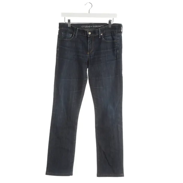 Straight Fit Jeans, in Navy, Cotton, Citizens of Humanity