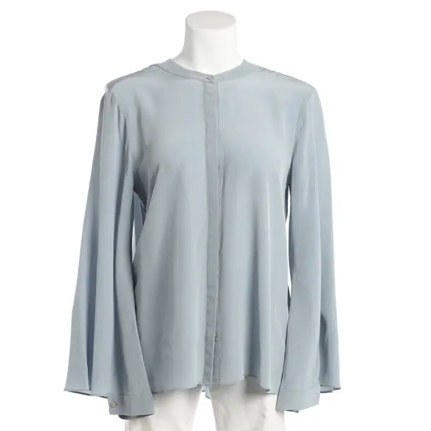 Bluse, in Blau, Seide, Dorothee Schumacher
