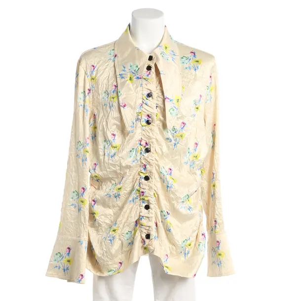 Blouse, in Multicolored, Polyester, Ganni