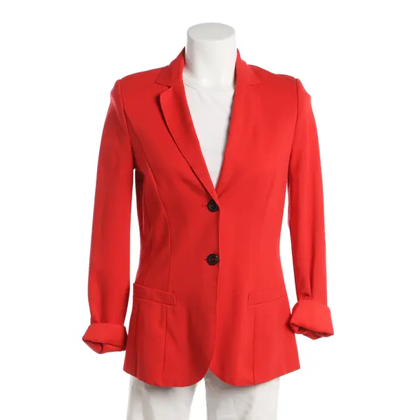 Blazer, in Rosso, Cotone, Marc Cain