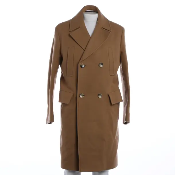 Overcoat, in Brown, Wool, Hugo Boss Black Label