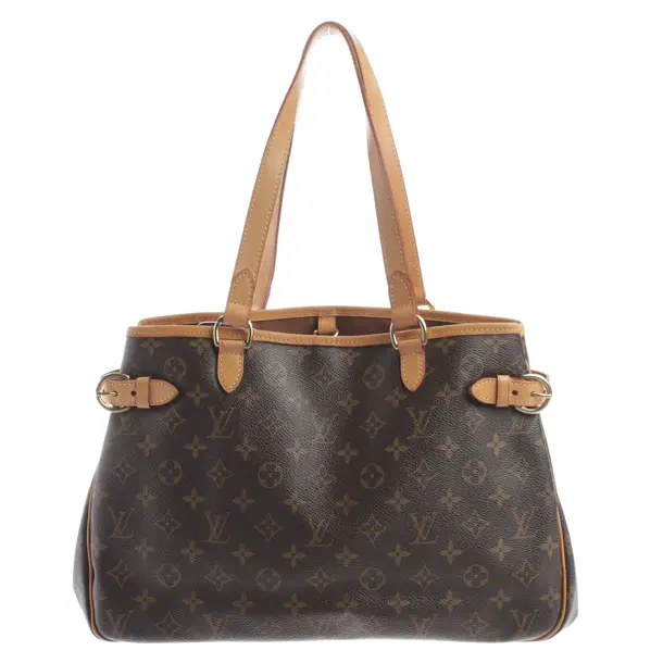 Schultertasche, in Braun, Canvas, Louis Vuitton