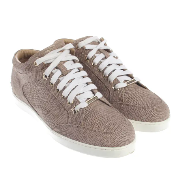 Sneaker, in Hellbraun, Jimmy Choo