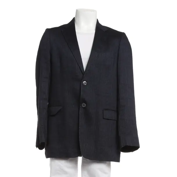 Sakko, in Blau, Wolle, Strenesse