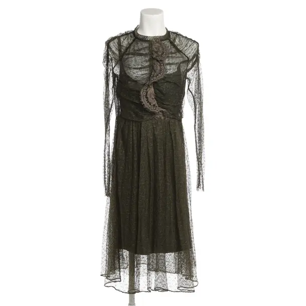 Cocktail Dress, in Green, Cotton, Dorothee Schumacher