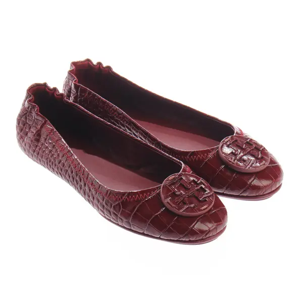 Ballerinas, in Rot, Tory Burch