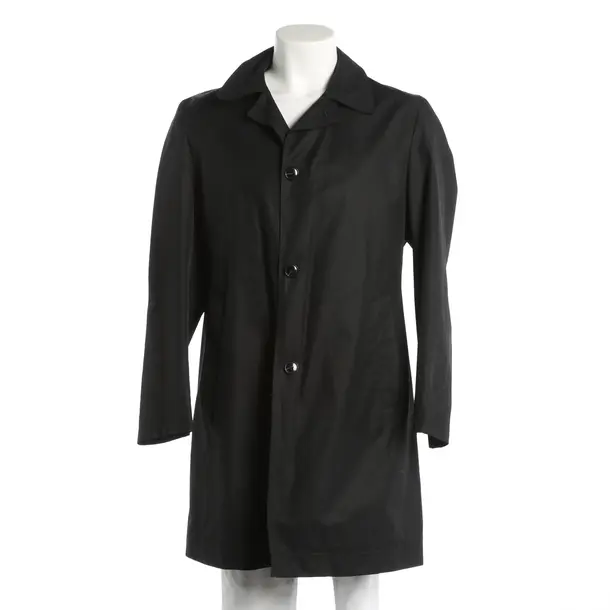 Sommermantel, in Schwarz, Baumwolle, Hugo Boss Black Label