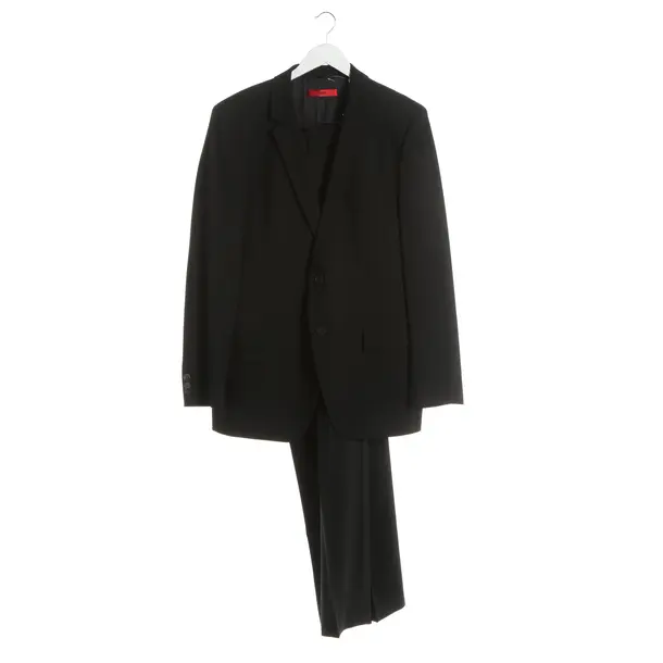 Suit, in Black, Wool, Hugo Boss Red Label