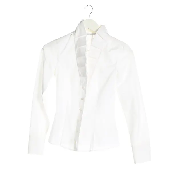 Bluse, in Cream, Baumwolle, Van Laack