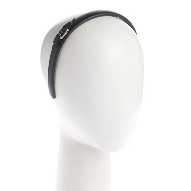 Headband, in Black, Leather, Salvatore Ferragamo