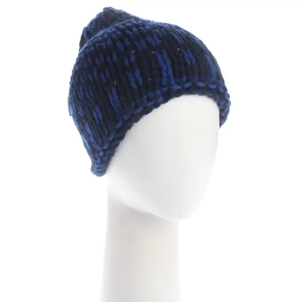 Mütze, in Blau, Wolle, Iris von Arnim