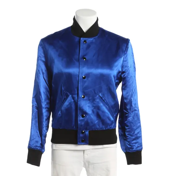 Übergangsjacke, in Blau, Viskose, Saint Laurent