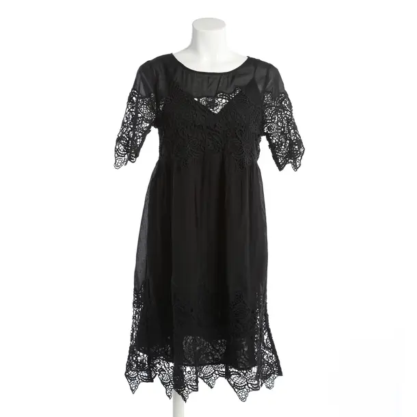 Dress, in Black, Cotton, Velvet by Graham and Spencer
