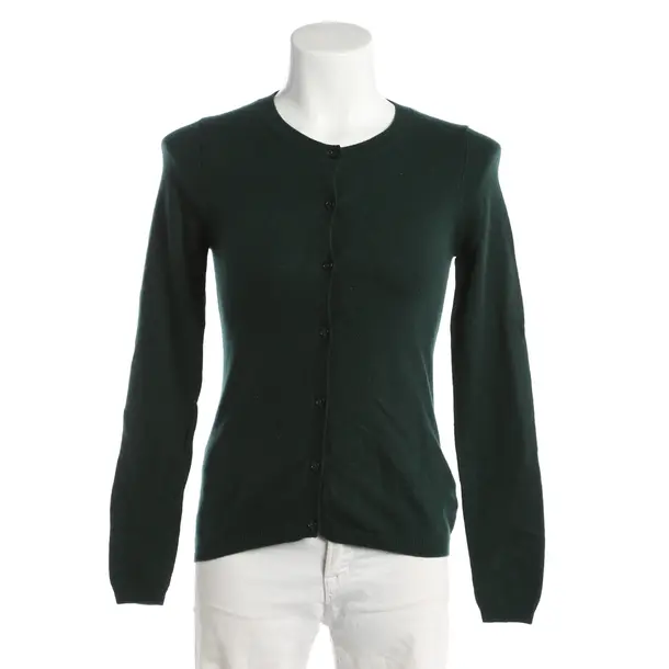 Cardigan, in Dark Green, Cashmere, Lodenfrey