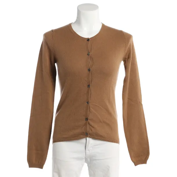 Cardigan, in Brown, Cashmere, Jardin des Orangers