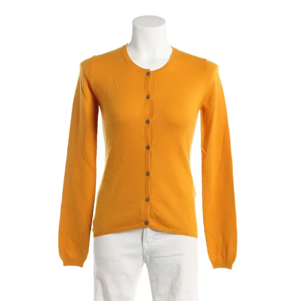 Cardigan, in Orange, Cashmere, Jardin des Orangers