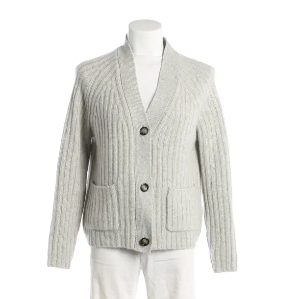 Strickjacke, in Hellgrau, Kaschmir, Allude