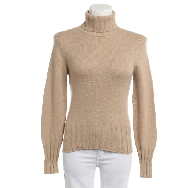 Cashmere Jumper, in Light Brown, Cashmere, Brunello Cucinelli