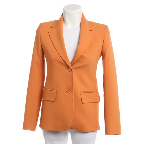 Blazer, in Orange, Polyester, Max Mara