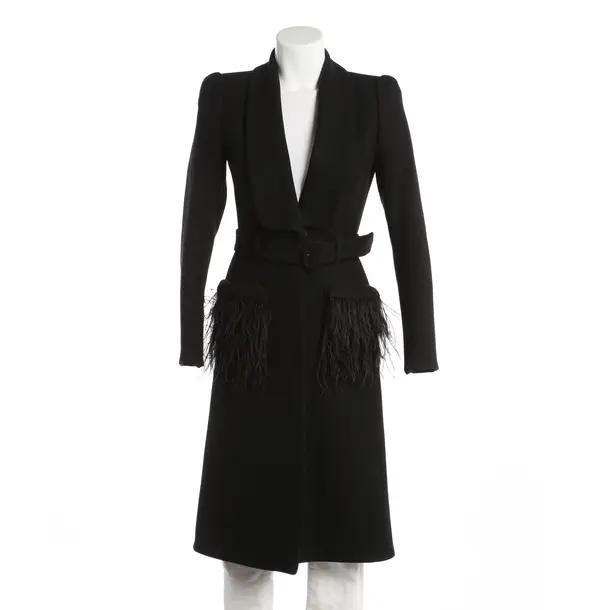 Cappotto mezza stagione, in Nero, Lana, Marc Cain