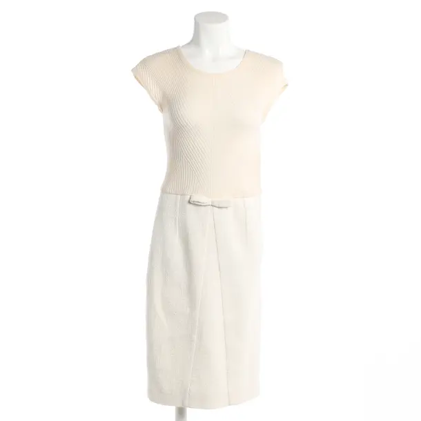 Cocktailkleid, in Cream, Baumwolle, Paule Ka