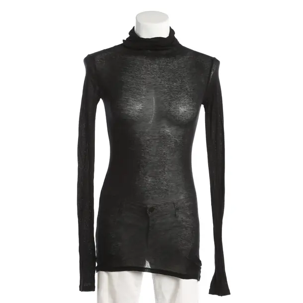 Longsleeve, in Schwarz, Baumwolle, American Vintage