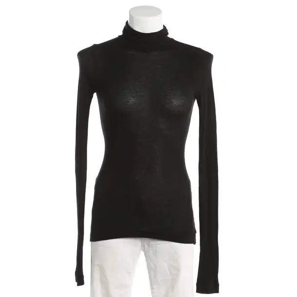 Long Sleeve Shirt, in Black, Modal, Patrizia Pepe