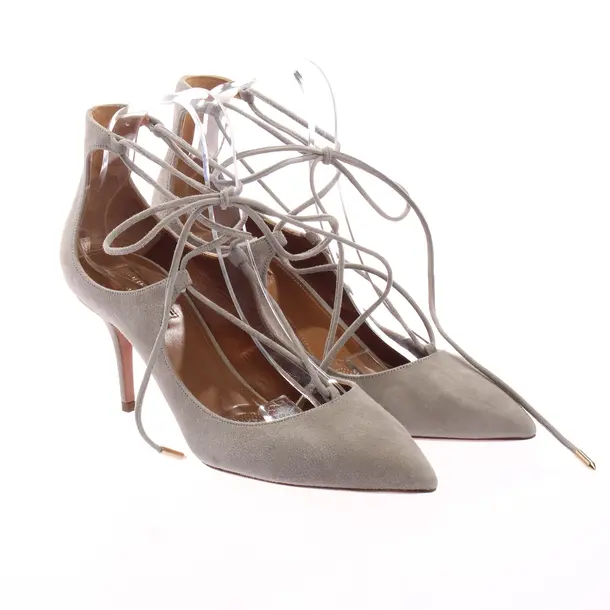 Pumps, in Hellgrau, Aquazzura