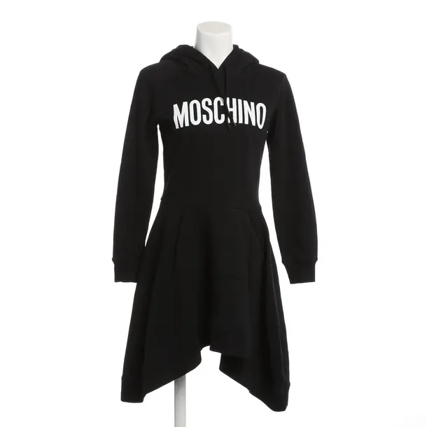 Kleid, in Schwarz, Baumwolle, Moschino