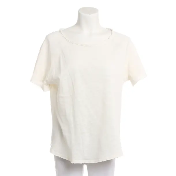 Shirt, in Cream, Cotton, American Vintage