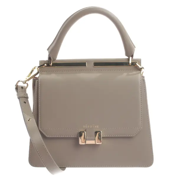 Handbag, in Camel, Leather, Maison Hēroïne