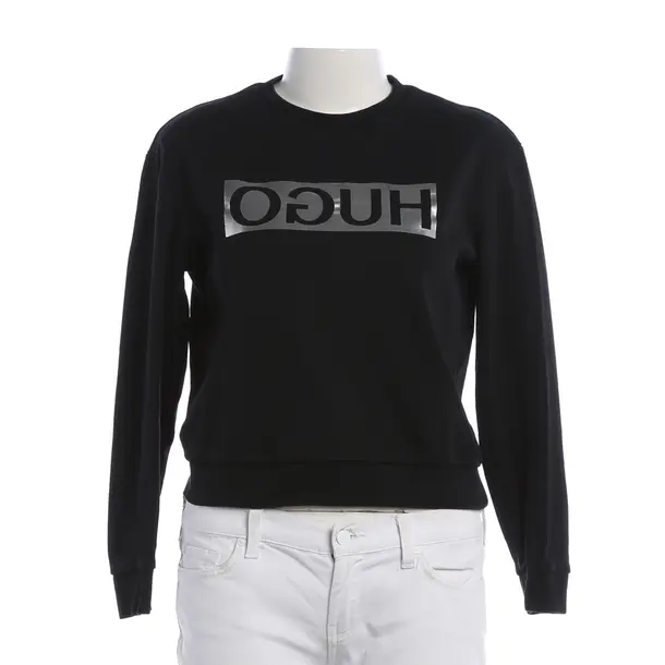 Sweatshirt, in Black, Cotton, Hugo Boss Red Label