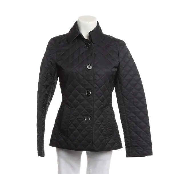 Mid-Season Jacket, in Navy, Polyester, Burberry Brit