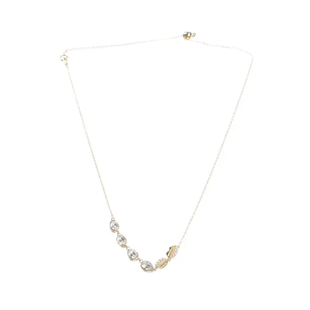 Collana, in Oro, Metallo (metallico, metallizzato), Swarovski