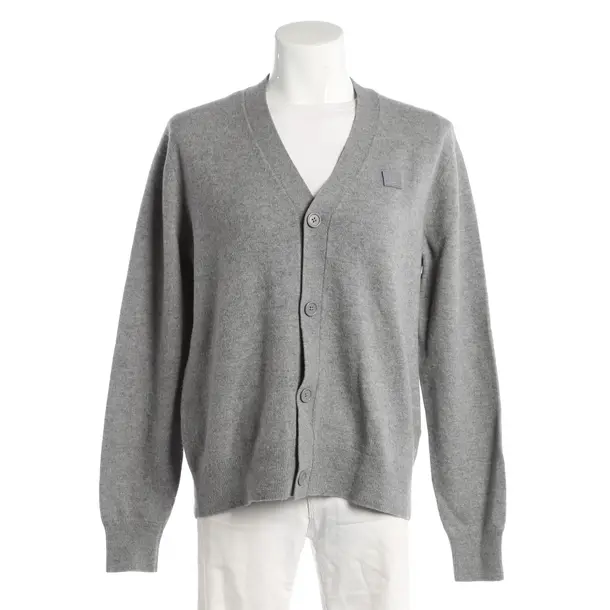 Strickjacke, in Hellgrau, Wolle, Acne Studios