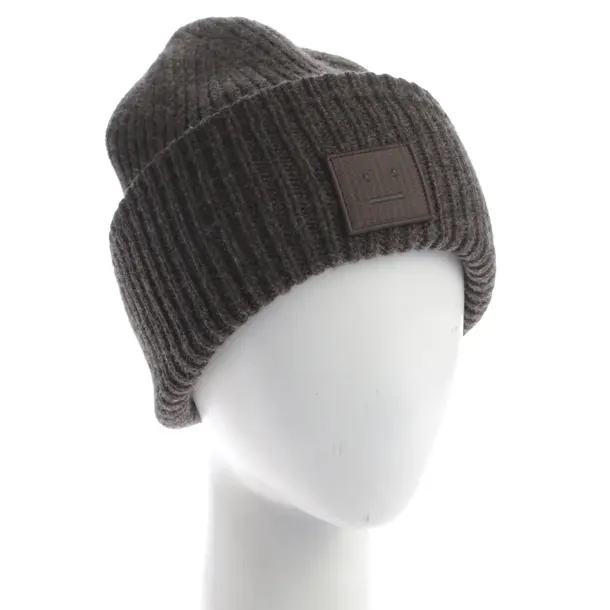 Cappello, in Marrone scuro, Lana, Studi Acne