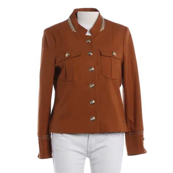 Mid-Season Jacket, in Light Brown, Polyester, Mos Mosh