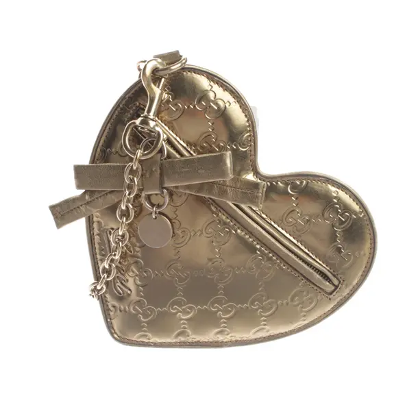 Handbag, in Gold, Leather, Gucci