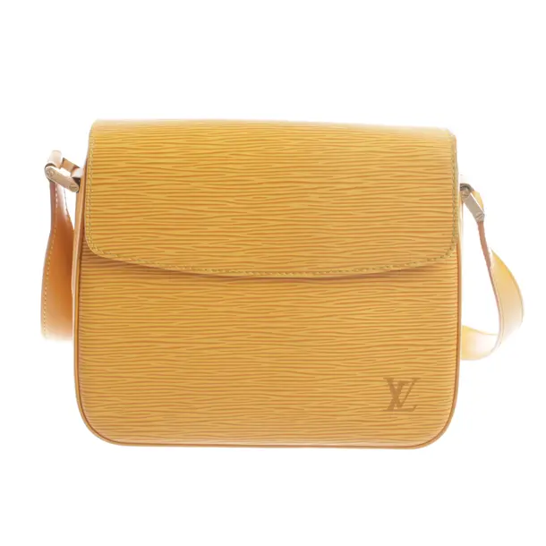 Shoulder Bag, in Orange, Canvas, Louis Vuitton