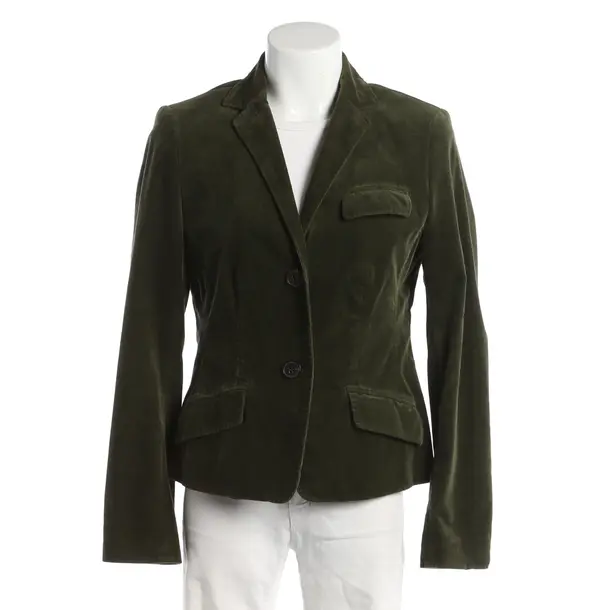Blazer, in Dark Green, Cotton, Windsor