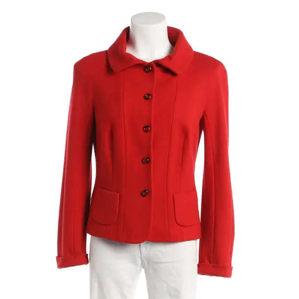Blazer, in Red, Wool, Marc Cain